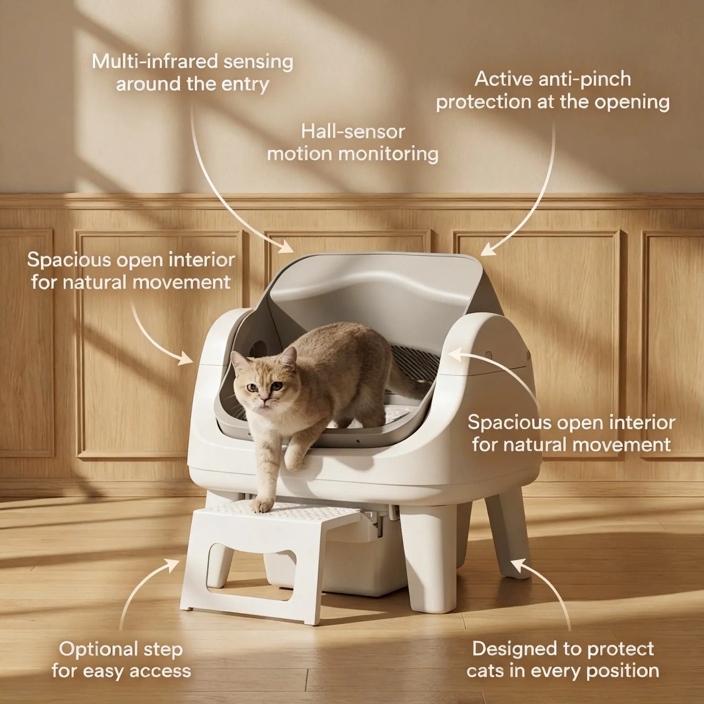 PetPivot AutoScooper 12 Lite Automatic Cat Litter Box