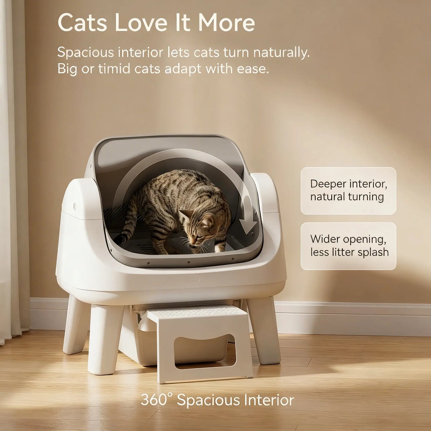 PetPivot AutoScooper 12 Lite Automatic Cat Litter Box